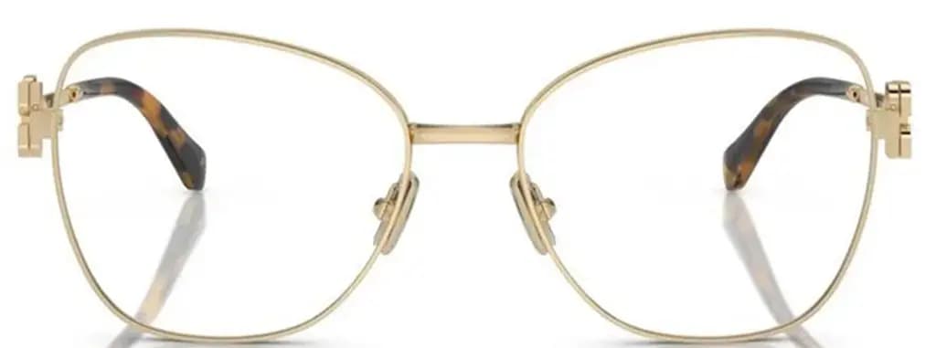 Kính Miu Miu Butterfly Gold Geometric Eyeglasses 'Gold' VMU-50XV-0579
