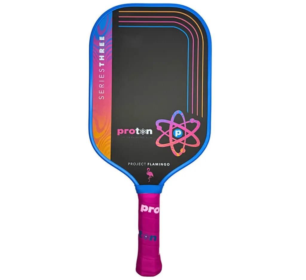 Vợt Pickleball Proton Series Three Flamingo 15mm 'Blue Pink'