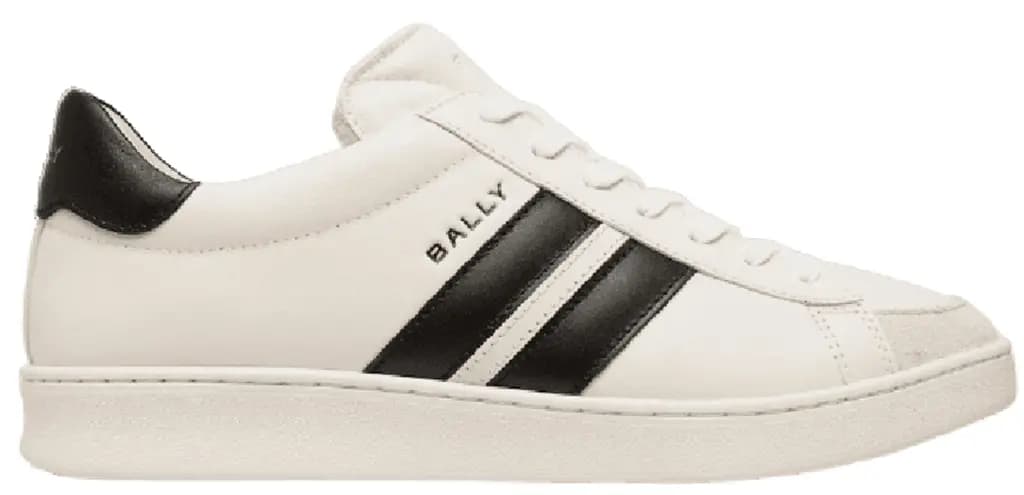 Giày Bally Tennis Sneaker 'White Black' 6308060