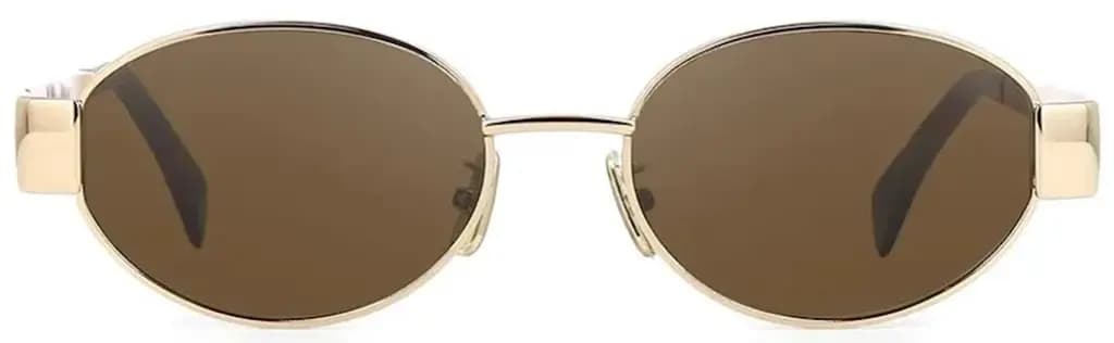 Kính Celine Sunglasses 'Gold Brown' CL40235U-28E