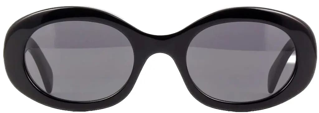 Kính Celine Oval Sunglasses 'Black' CL40194U-01A