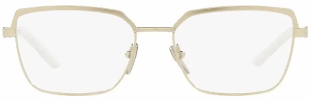 Kính Prada Eyeglasses 'Gold White' VPR56Y-ZVN1O1