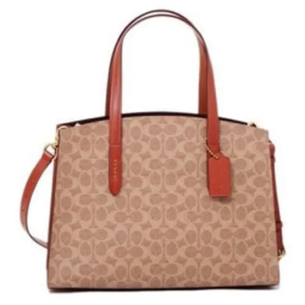 Túi Coach Charlie Carryall 35 Rust 'Brown' 31210-B4RU