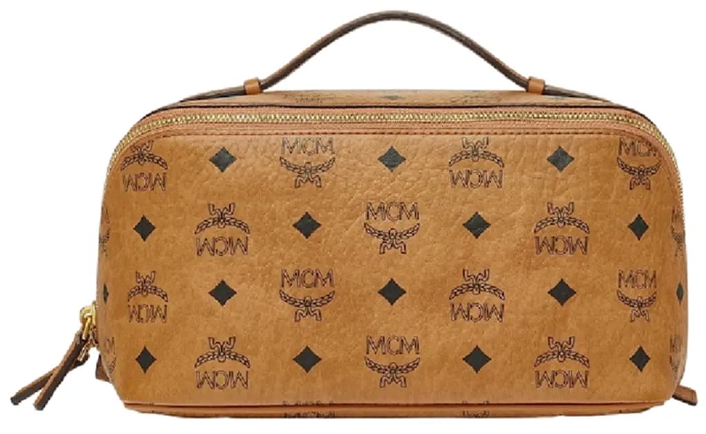 Túi MCM Ottomar Toiletry Bag 'Cognac' MXZESTT06CO001