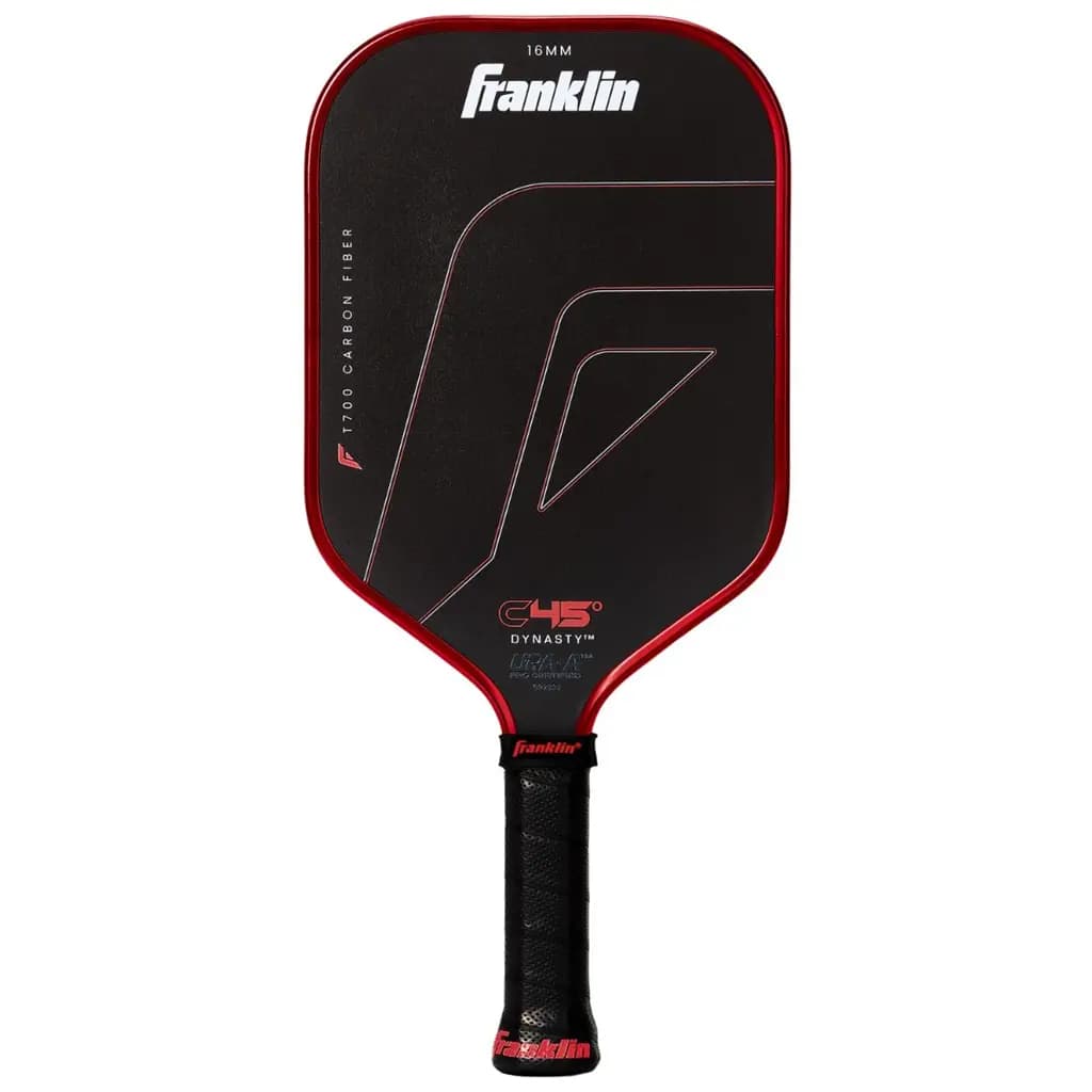 Vợt Pickleball Franklin C45° Carbon Fiber Paddle 'Red'