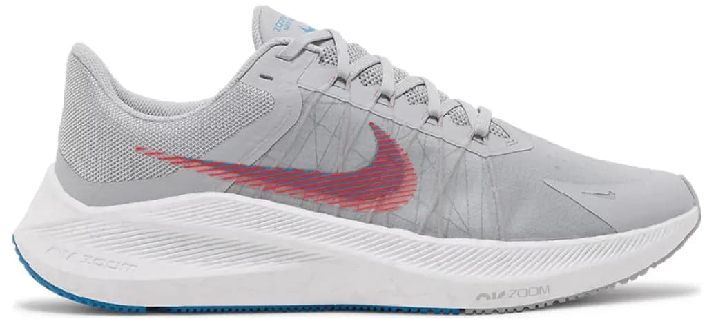 Giày Nike Winflo 8 'Wolf Grey Bright Crimson' CW3419-004