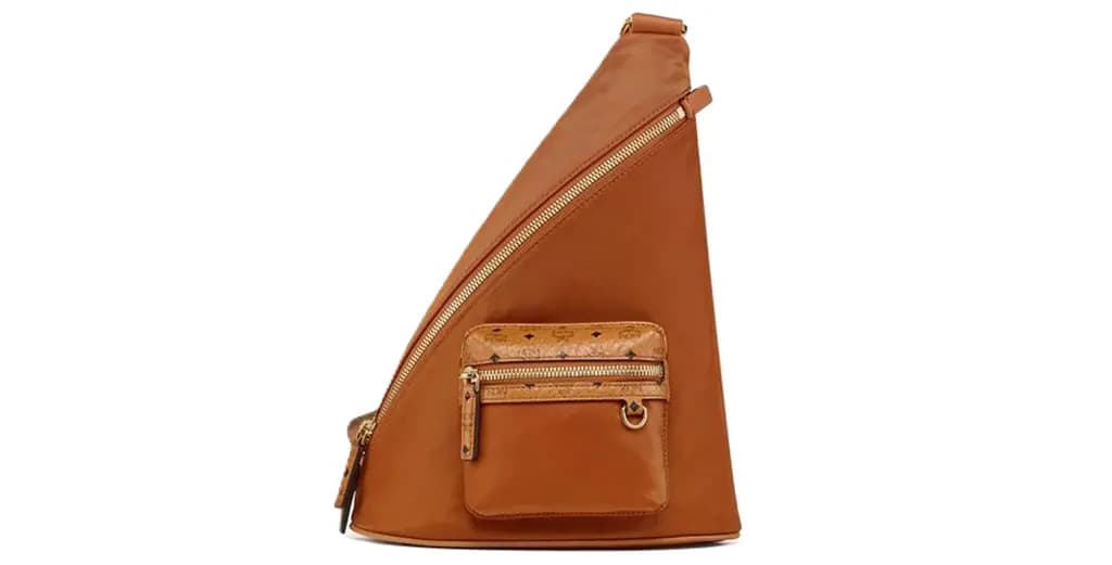 Túi MCM Mini Aren Sling In Recycled Nylon 'Cognac' MMLFSTA07CO001