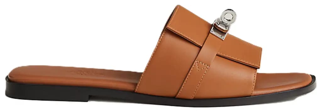 Dép Hermes Giulia Sandals 'Brown' H231056Z-A3350