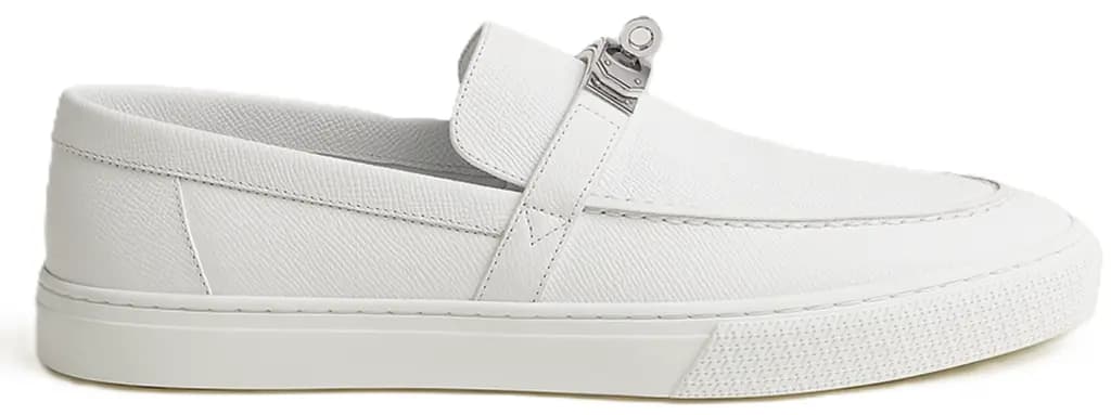 Giày Hermes Game Slip-on Sneaker 'White' H242854ZH90420