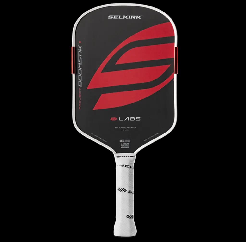 Vợt Pickleball Selkirk LABS Project Boomstik Elongated 16mm 'Red White'