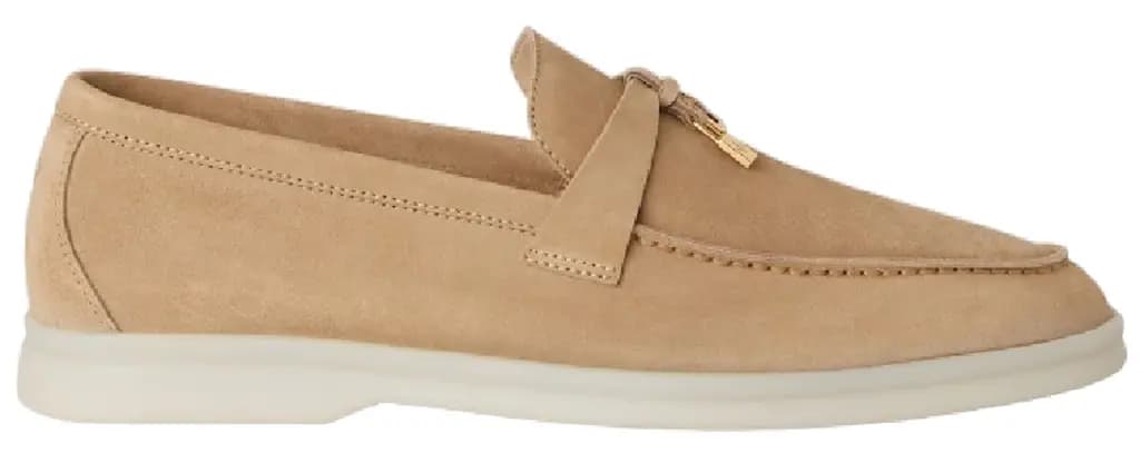 Giày Loro Piana Summer Charms Walk Loafer 'Sandstone' FAE5444-D044