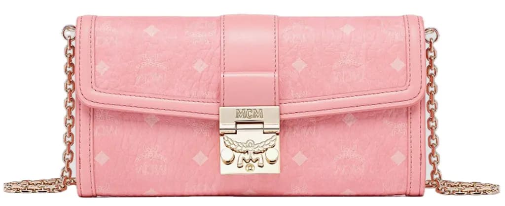 Túi MCM Large Tracy Chain Wallet 'Pink' MYLDSXT01QZ001