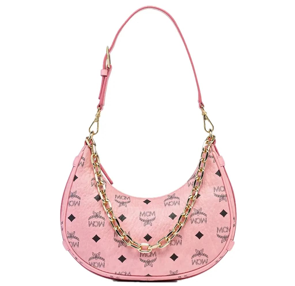 Túi MCM Aren Crescent Hobo Bag 'Soft Pink' MWHFATA02PZ001