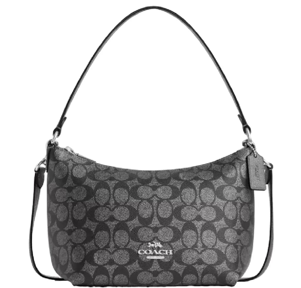Túi Coach Zip Top Shoulder Bag 'Grey' CW391-SVNI