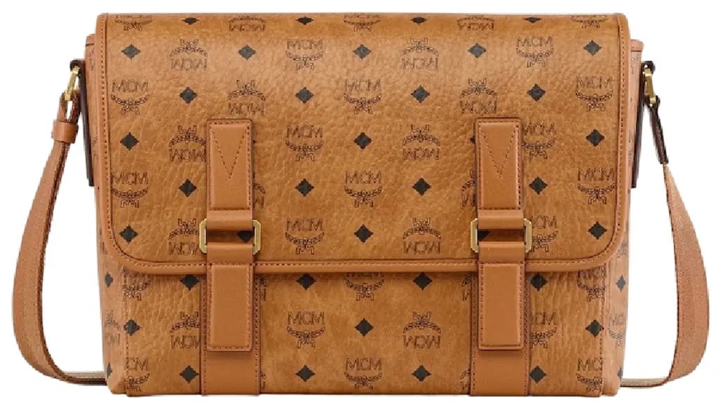 Túi MCM Aren Messenger 'Cognac' MMMFSTA06CO001