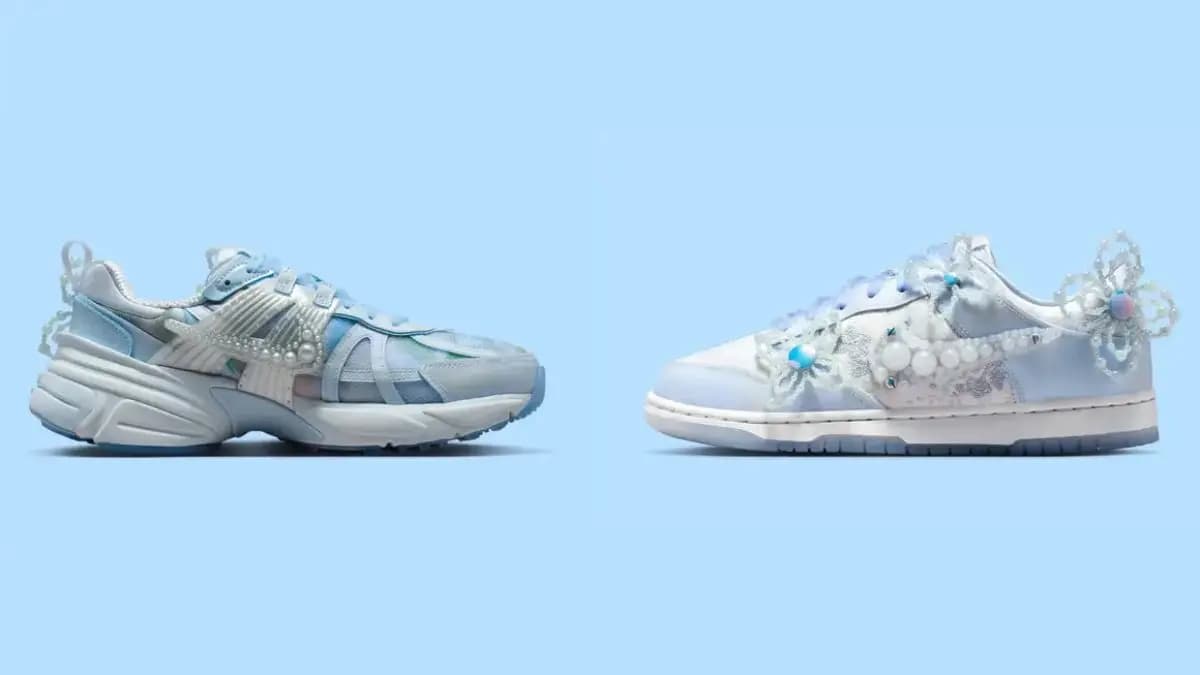 Susan Fang và Nike ra mắt hai đôi giày đính ngọc trai đầy tinh tế
