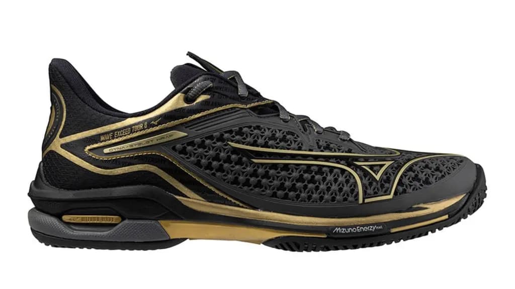 Giày Mizuno Wave Exceed Tour 6 AC 'Black Gold' 61GA247652