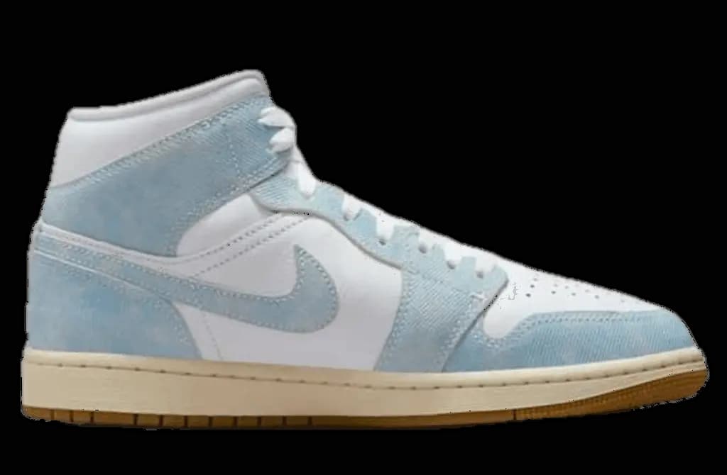 Giày Nike Air Jordan 1 Mid SE ‘Denim Gold’ HQ2005-100