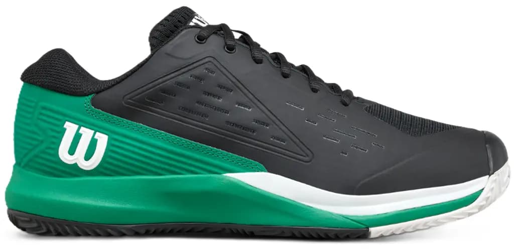 Giày Wilson Rush Pro Ace Clay 'Black Green' WRS334380U