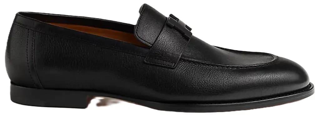 Giày Hermes Honore Loafer 'Black' H251862ZA01390