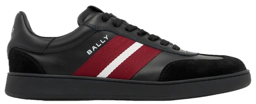 Giày Bally Retro Crest Sneaker 'Black' 6312017