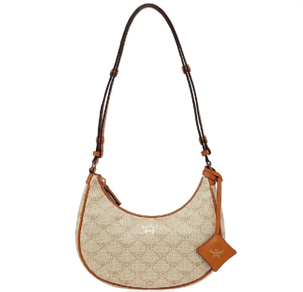 Túi MCM Himmel Ascending Moon Hobo 'Beige' MWHFSAC02I9001