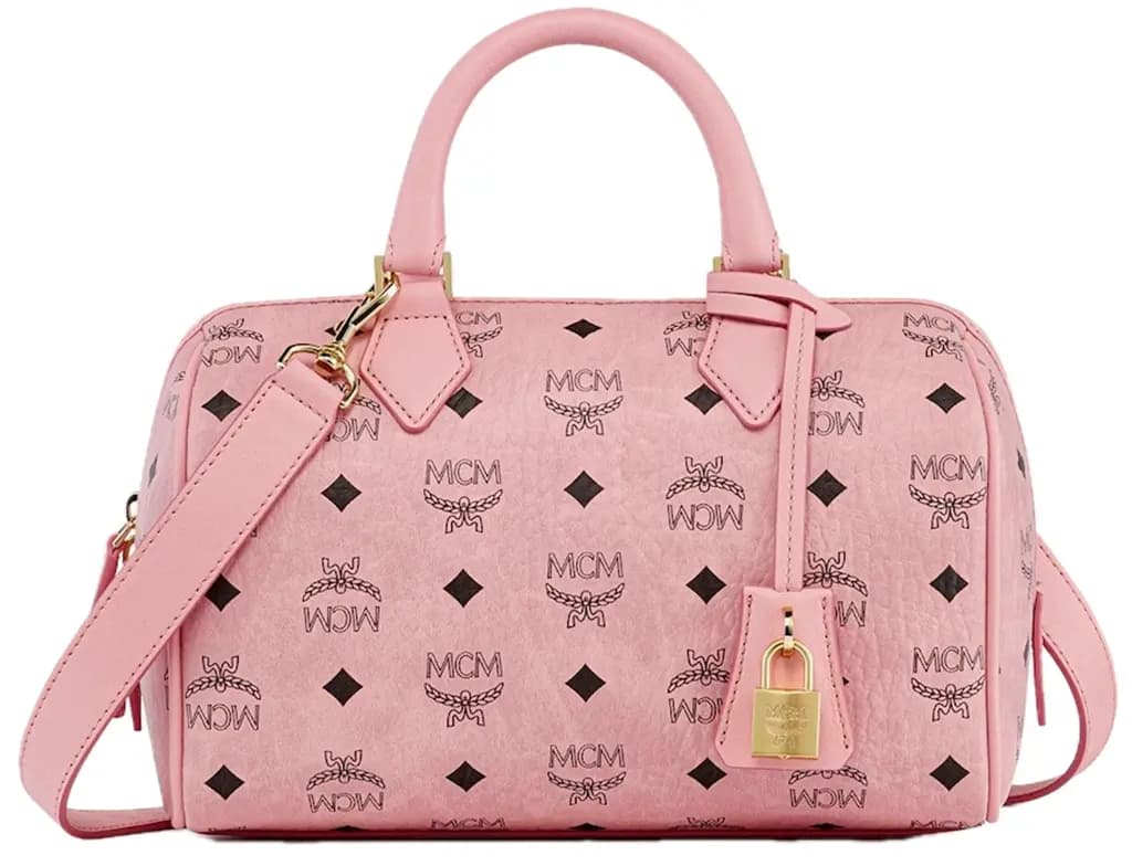 Túi MCM Ella Boston Bag 'Pink' MWBESEA02PZ001