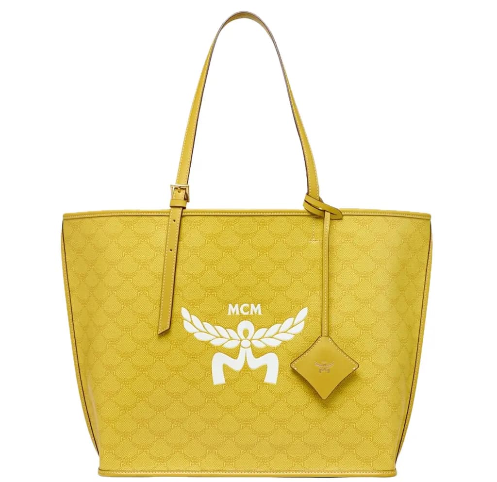 Túi MCM Himmel Shopper 'Yellow' MWPESAC03Y9001