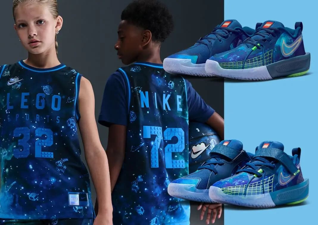 Nike và LEGO tung phiên bản GT Cut 3 “Brave Blue” – Đột phá mới mùa thu 2025