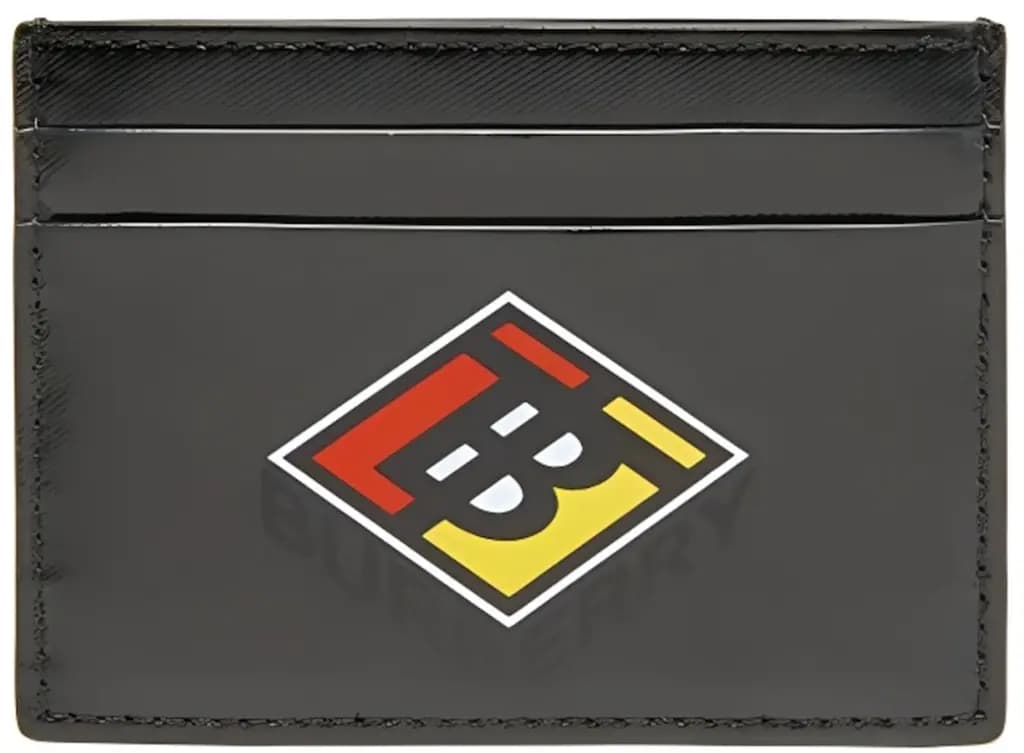 Ví Burberry TB Graffiti Logo Card Holder ‘Black’ 8021767