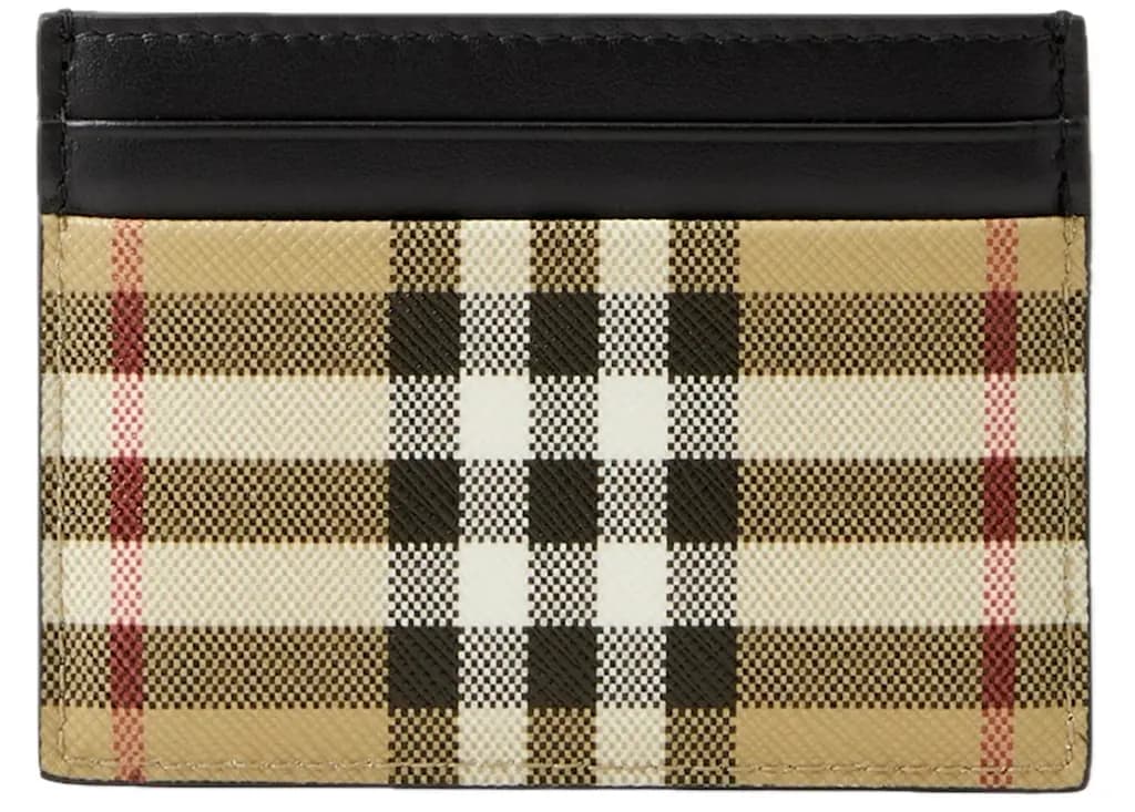 Ví Burberry Check Card Case ‘Beige’ 8069822