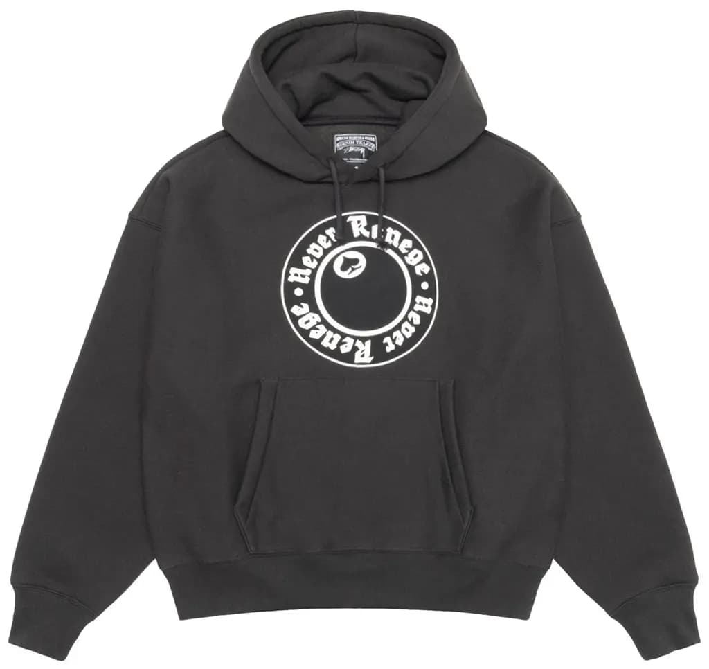 Áo Stussy x Denim Tears Graphic Hoodie 'Black' 318050