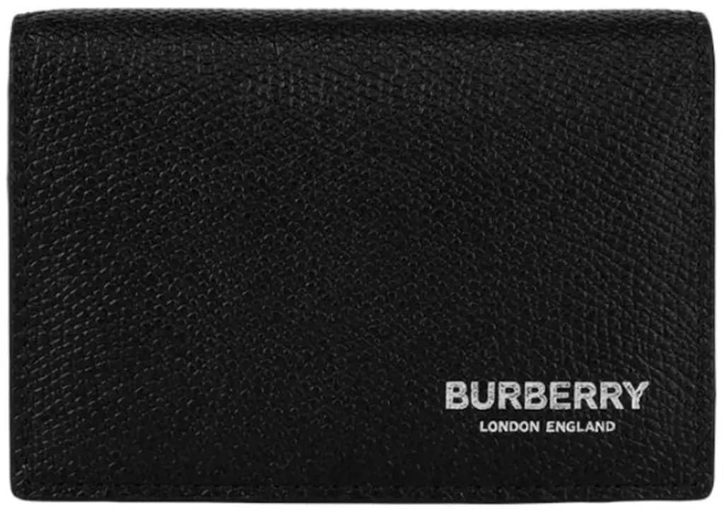 Ví Burberry Leather Flint Card Case ‘Black’ 81046991