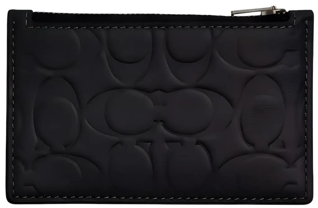 Ví Coach Zip Card Case ‘Black’ CY906-QBBK