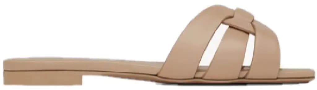 Dép Saint Laurent Tribute Mules ‘Beige’ 572761AAAAH2721