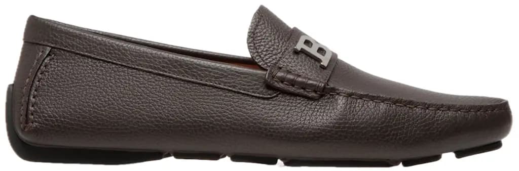 Giày Bally Driver Grained Leather ‘Brown’ 6301193