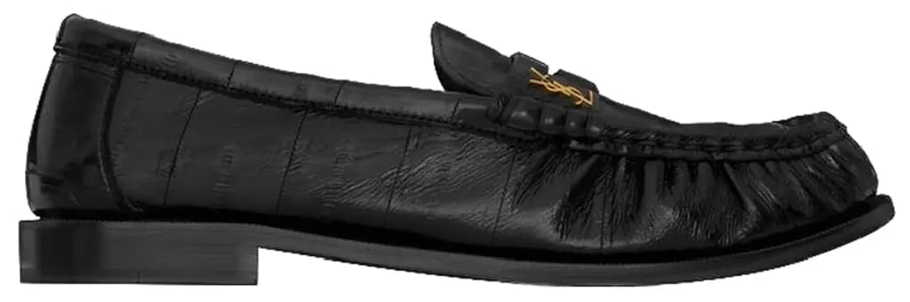Giày Saint Laurent Le Loafer Penny ‘Black’ 7668790WXAK1000