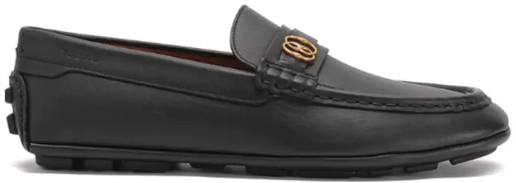 Giày Bally Keeper Moccasin Leather ‘Black’ 6304973