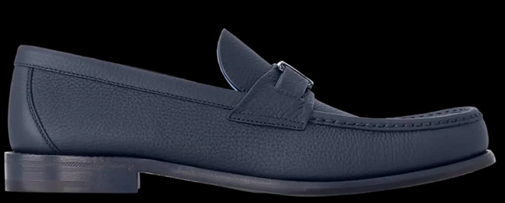 Giày Louis Vuitton Major Loafers 'Marine' 1AH816