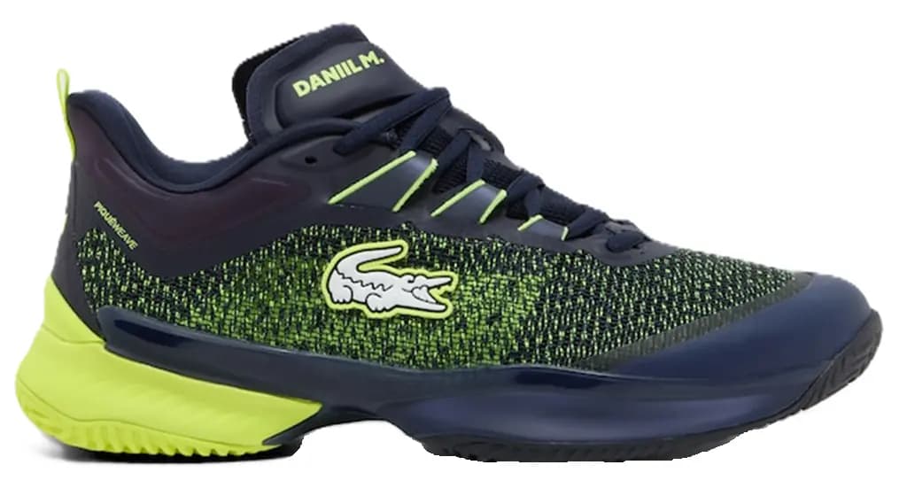 Giày Lacoste AG-LT23 Ultra X Daniil Medvedev 'Navy Yellow' 50SMA0218-2M3