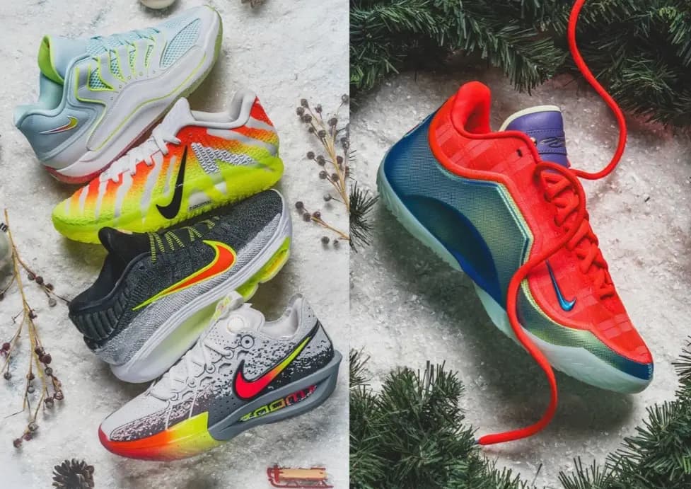 Bộ sưu tập bóng rổ Nike Giáng sinh 2025 ra mắt vào ngày 26 tháng 12