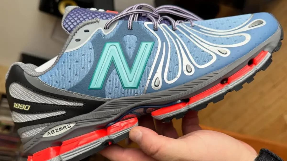 Action Bronson "nhá hàng" phối màu Steel Blue của New Balance 1890