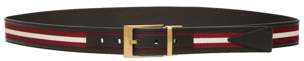 Thắt Lưng Bally Shiffie 35mm Reversible Belt ‘Black Red’ 6306659