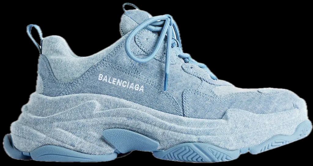 Giày Balenciaga Triple S ‘Blue’ 524039W2DEN4000