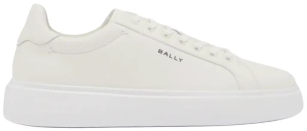 Giày Bally Leather Sneakers ‘White’ 6313180