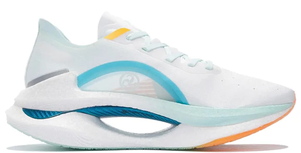 Giày LiNing Essential 'White Yellow Blue' ARRS001-4