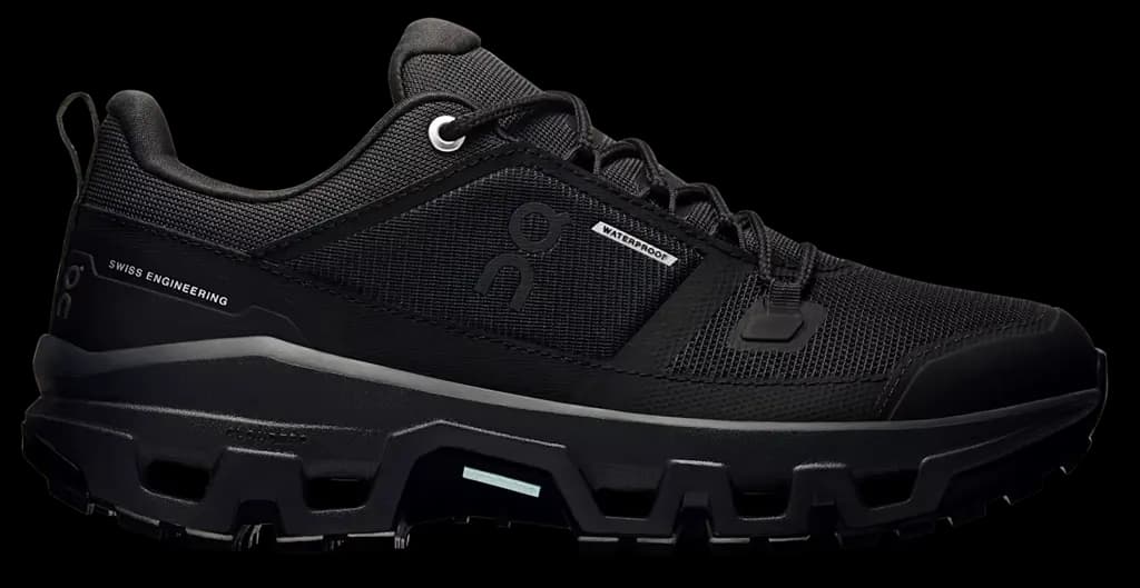 Giày On Running Cloudrock Low Waterproof 'Black' 3WF10141043