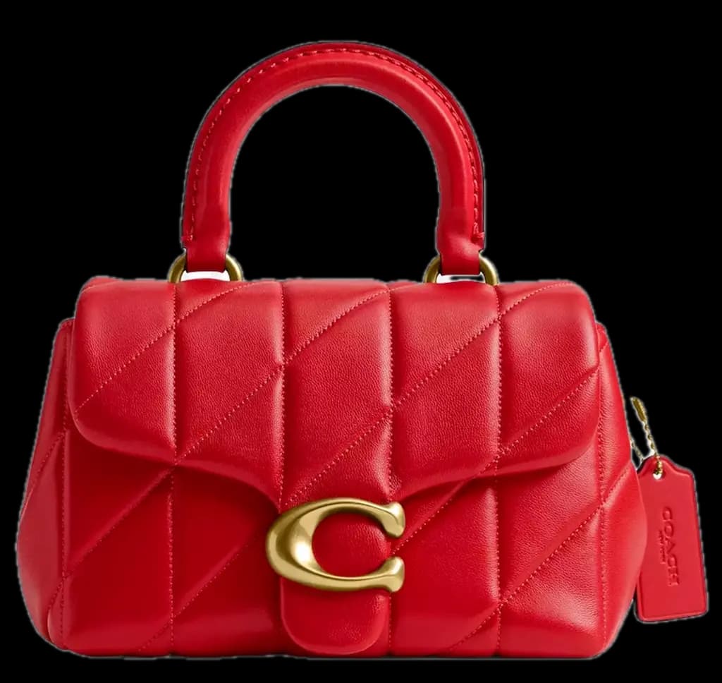 Túi Coach Tabby Top Handle Bag ‘Candy Apple’ CCC12-B4TFM
