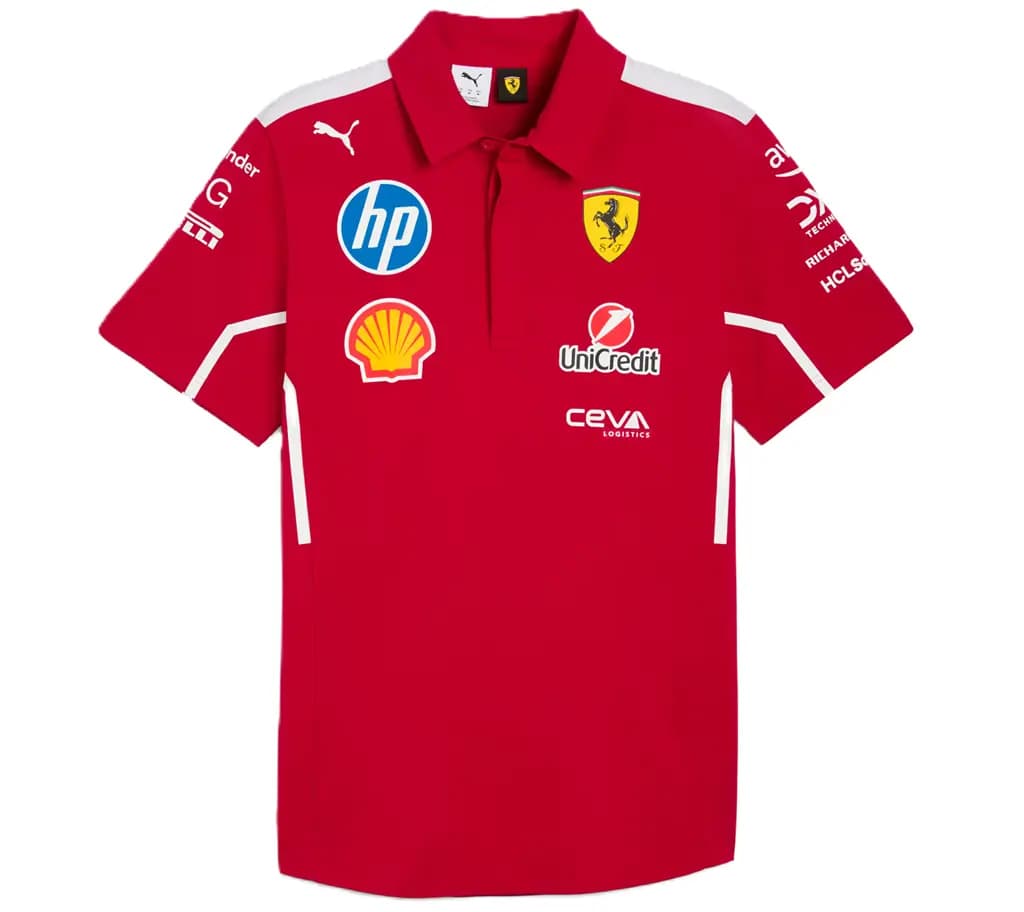 Áo Puma X Scuderia Ferrari 2025 Team Polo 'Red' 763944-01