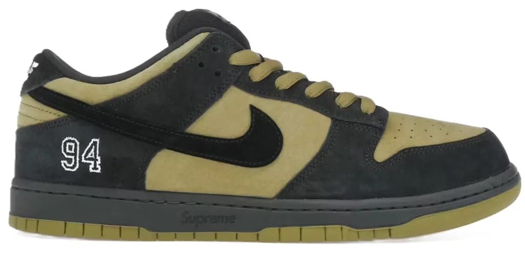 Giày Nike SB Dunk Low 'Supreme 94 Camper Green' HQ8487-300